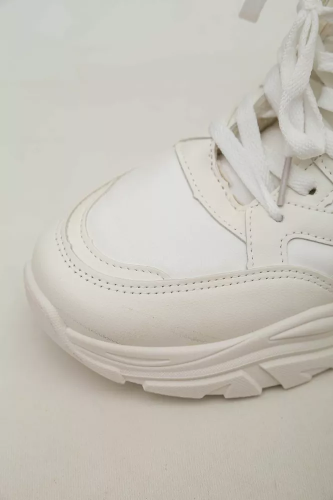 Купити Кросівки жіночі зимові на хутрі  -уцінка, колір білий, 248RDM01-U-2 - Фото №9