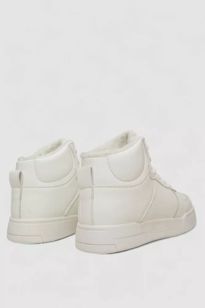 Купити Кросівки жіночі зимові на хутрі  -уцінка, колір білий, 248RAD06-U - Фото №4