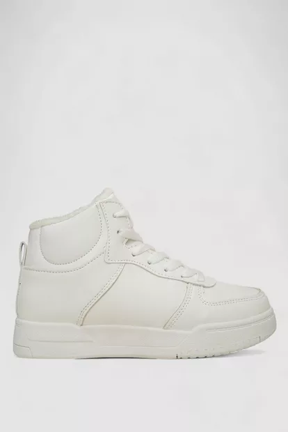 Кроссовки женские зимние на меху  -уценка, цвет белый, 248RAD06-U