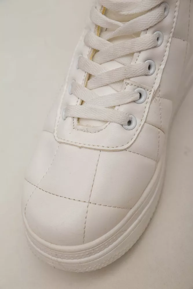 Купити Кросівки жіночі зимові  -уцінка, колір білий, 248RBB10-U-1 - Фото №7