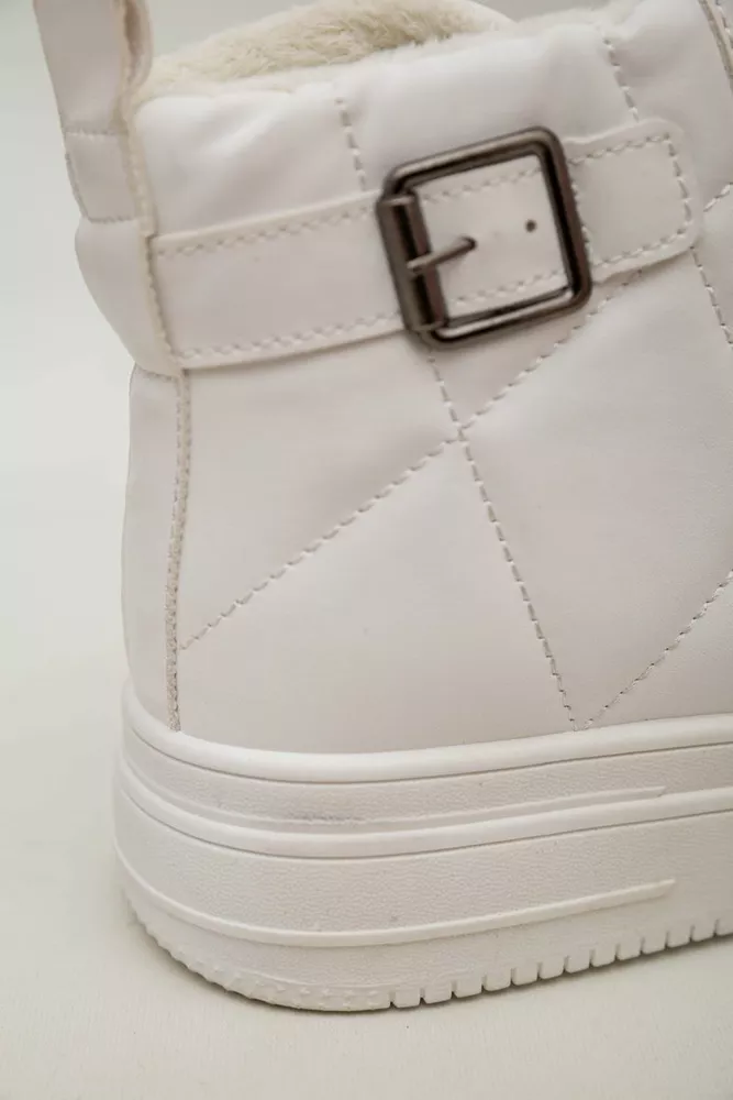 Купити Кросівки жіночі зимові  -уцінка, колір білий, 248RBB10-U-2 - Фото №7