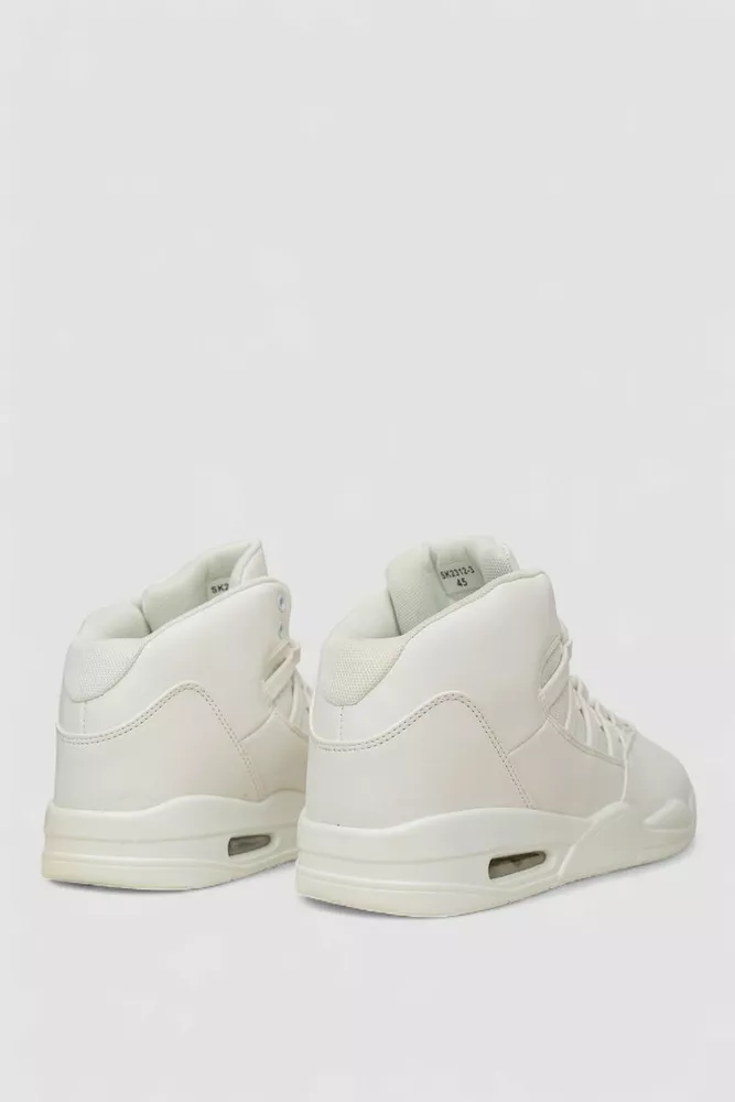 Купити Кросівки чоловічі демісезонні, колір білий, 248RSK2312 - Фото №4