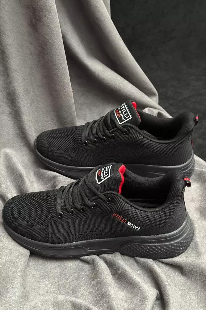 Купить Кроссовки мужские демисезонные, цвет черный, 248RH272 - Фото №3