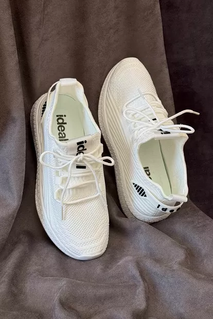 Кроссовки женские текстиль, цвет белый, 243R779