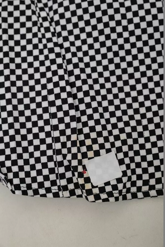 Купити Сорочка класична з принтом  -уцінка, колір чорно-білий, 230R305-U-6 - Фото №6