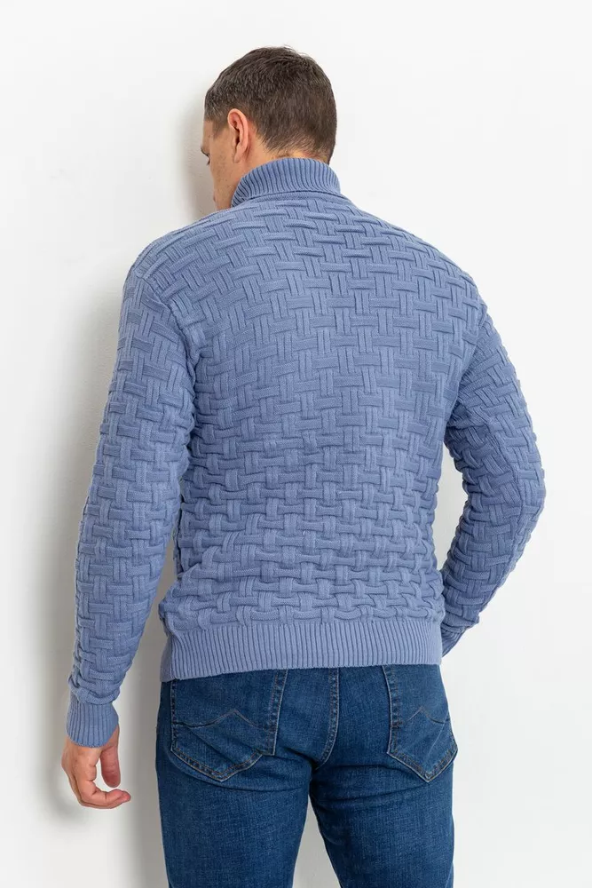 Купити Светр чоловічий, колір сизий, 161R602 оптом - Фото №4