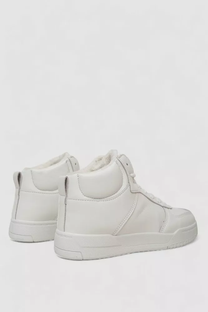 Купить Кроссовки женские зимние на меху, цвет белый, 248RAD300 - Фото №4