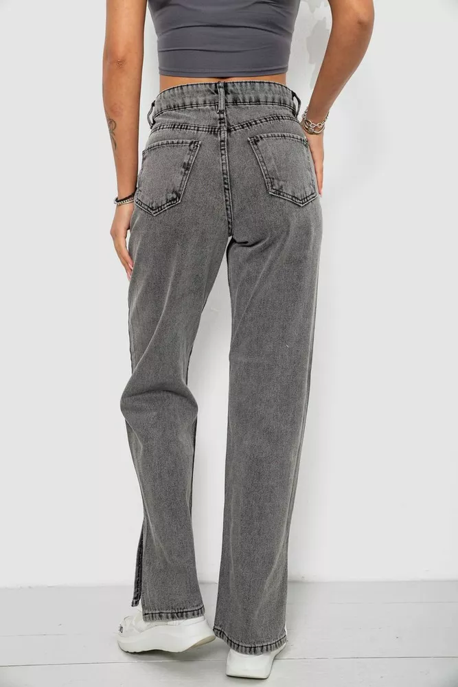 Купить Джинсы женские, цвет серый, 244R1109 - Фото №4