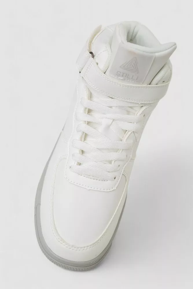 Купити Кросівки чоловічі зимові на хутрі  -уцінка, колір біло-сірий, 248RCX620-U-4 оптом - Фото №2