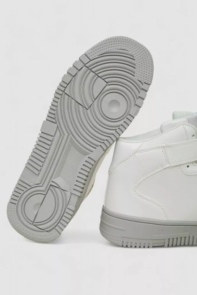 Купити Кросівки чоловічі зимові на хутрі  -уцінка, колір біло-сірий, 248RCX620-U-4 оптом - Фото №7