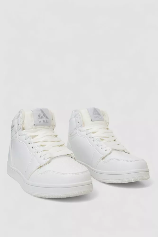 Купить Кроссовки женские зимние на меху, цвет белый, 248RHB470 - Фото №3