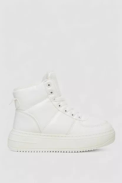 Ботинки женские зимние на меху  -уценка, цвет белый, 248RTM170-U-1