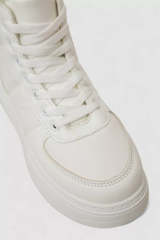 Купити Кросівки жіночі зимові на хутрі  -уцінка, колір білий, 248RK06-U оптом - Фото №2