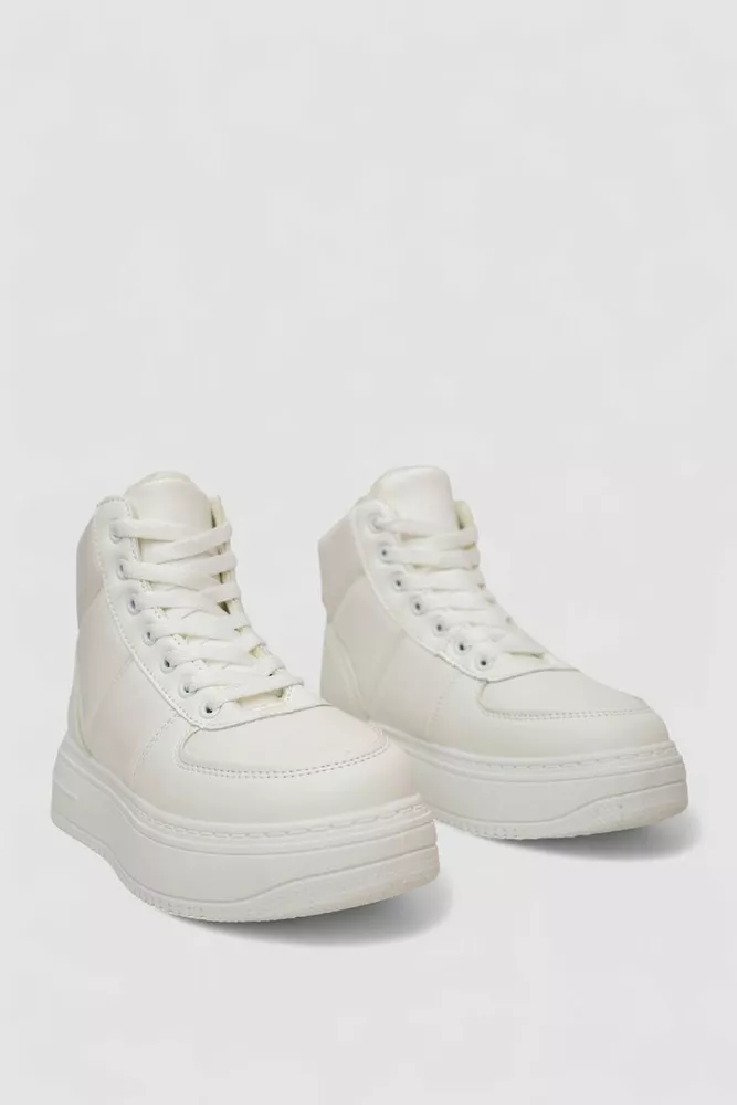 Купити Кросівки жіночі зимові на хутрі  -уцінка, колір білий, 248RK06-U оптом - Фото №3