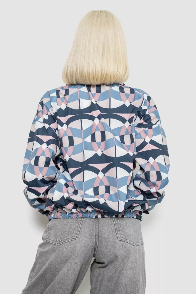 Купить Ветровка женская без подкладки, цвет серый, 257R362-1 - Фото №4