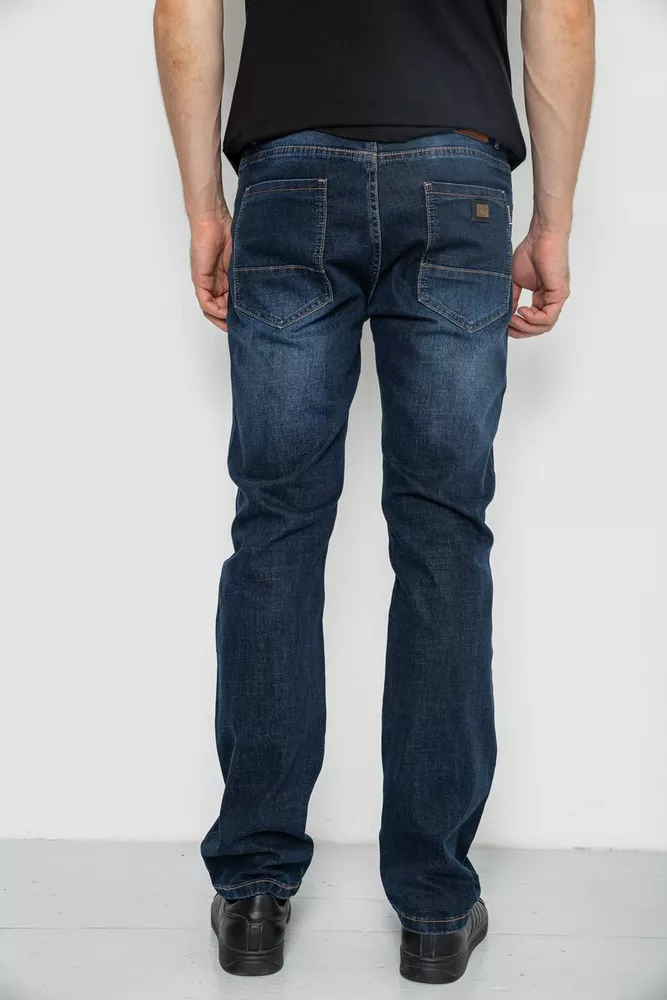 Купить Джинсы мужские  -уценка, цвет темно-синий, 244R2280-U - Фото №4