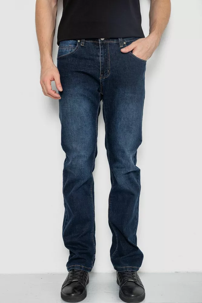 Купить Джинсы мужские  -уценка, цвет темно-синий, 244R2280-U - Фото №1
