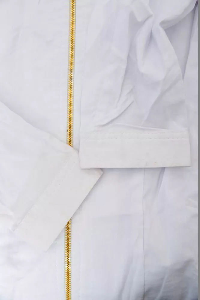 Купити Сорочка жіноча однотонна  -уцінка, колір білий, 230R303-U-90 оптом - Фото №7