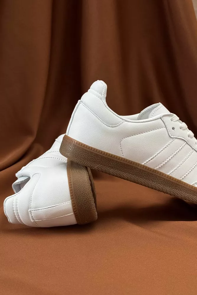 Купить Кроссовки мужские демисезонные, цвет белый, 248RHB590-10 - Фото №4