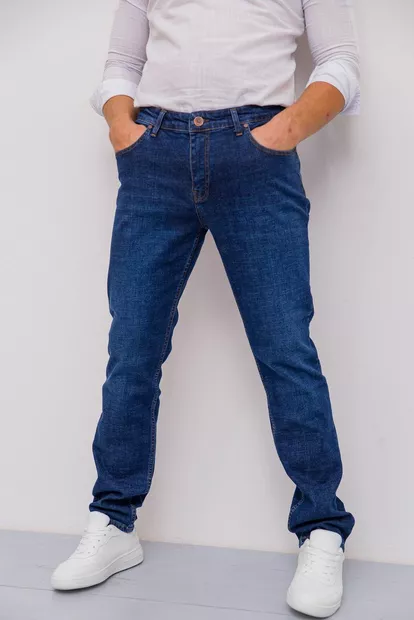 Джинсы мужские, цвет синий, 194R40045