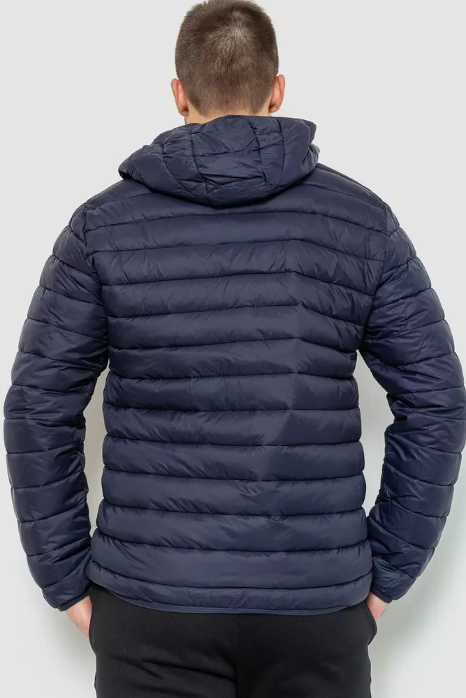 Купити Куртка чоловіча  -уцінка, колір темно-синій, 234R802-U-1 - Фото №5