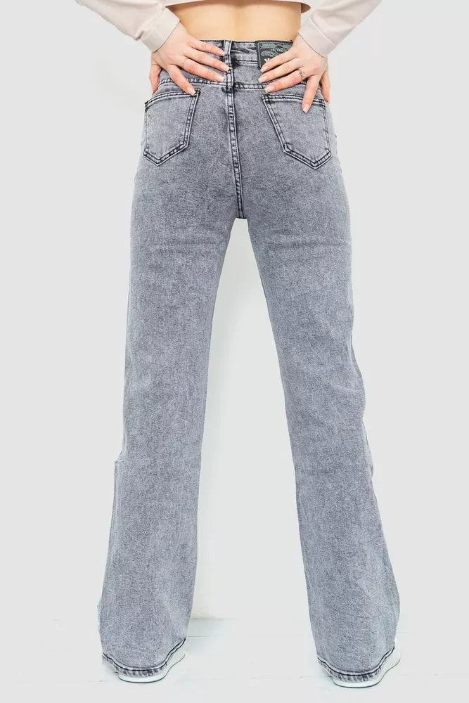 Купити Джинси жіночі MOM, колір сірий, 240R1159 оптом - Фото №4