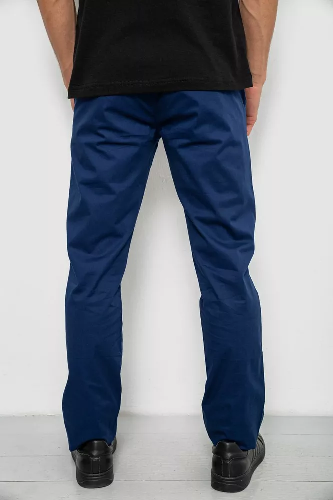 Купить Брюки мужские классические, цвет синий, 243RXK39-6 - Фото №4