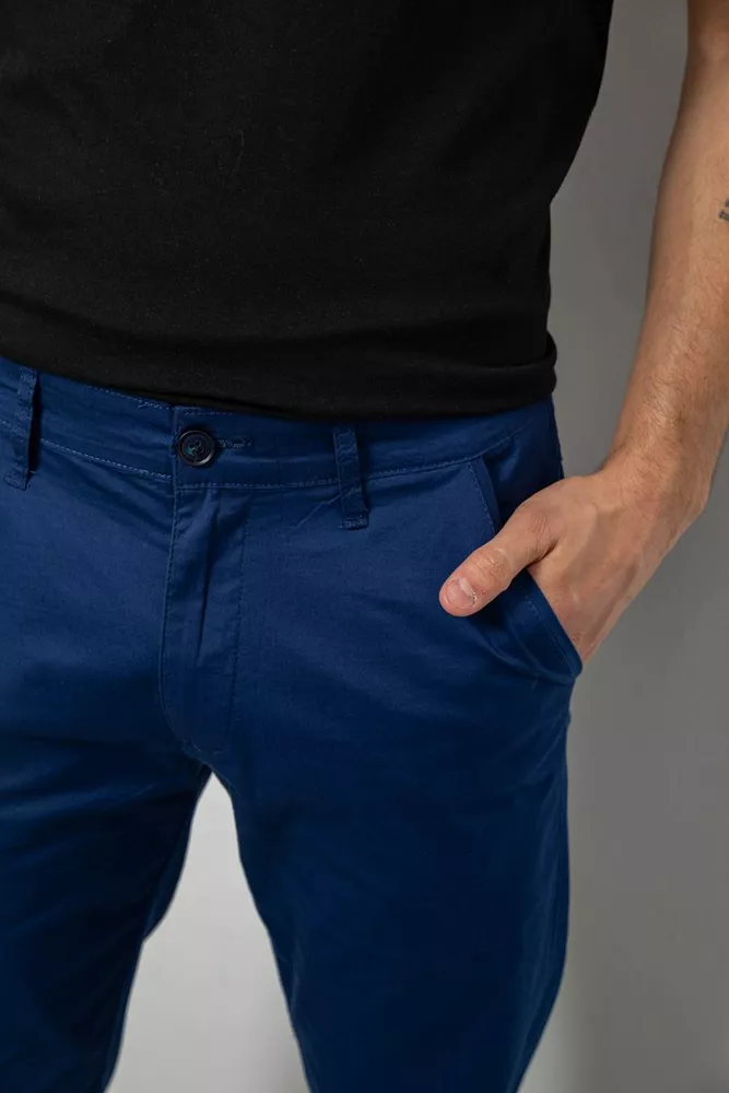 Купить Брюки мужские классические, цвет синий, 243RXK39-6 - Фото №5