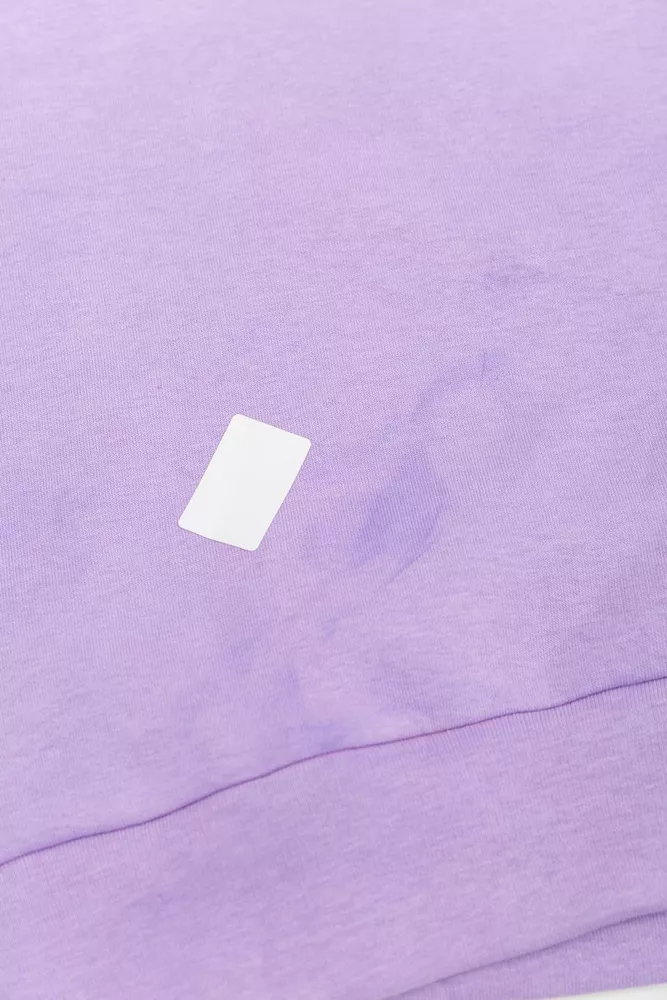 Купити Спорт костюм жіночий на флісі  -уцінка, колір бузковий, 115R0493-U - Фото №2