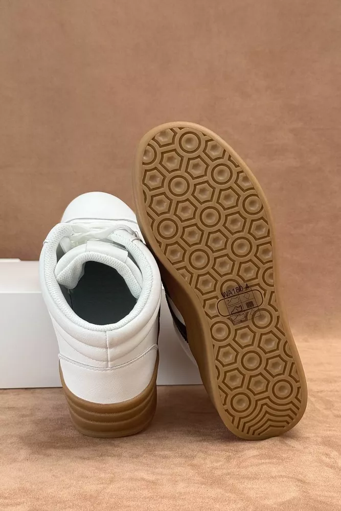 Купить Кроссовки женские демисезонные, цвет бело-черный, 248RWA180-4 - Фото №5