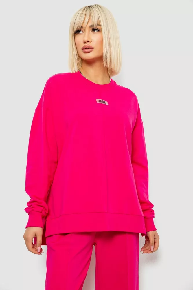 Купить Спортивный костюм женский с принтом, цвет розовый, 244R1060AG - Фото №2