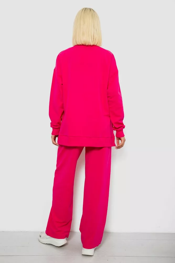 Купить Спортивный костюм женский с принтом, цвет розовый, 244R1060AG - Фото №4