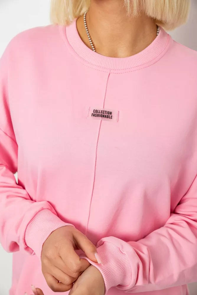 Купить Спортивный костюм женский с принтом, цвет светло-розовый, 244R1060AG - Фото №5