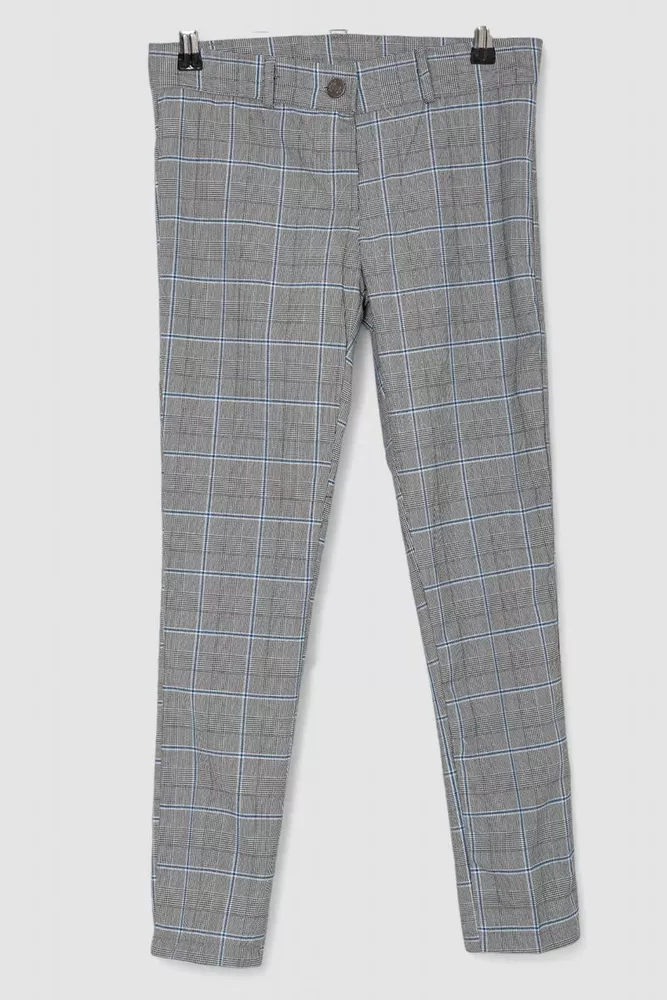 Купити Дитячий брючний костюм-трійка  -уценка, колір сіро-молочний, 247R1010-U-4 - Фото №4