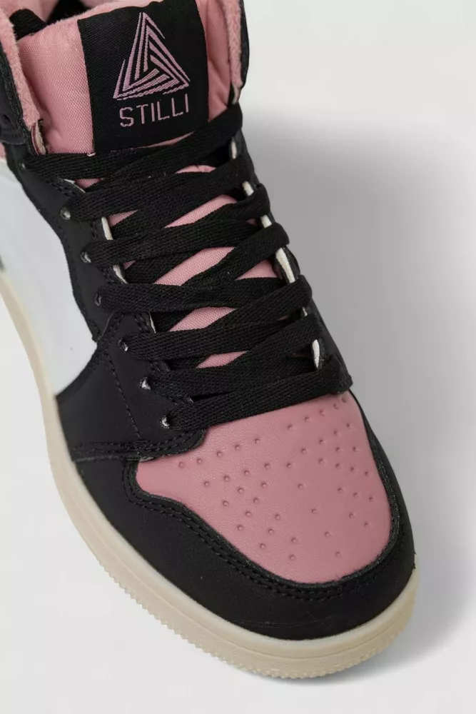 Купить Кроссовки женские зимние на меху, цвет бело-пудровый, 248RHB470-21 - Фото №2