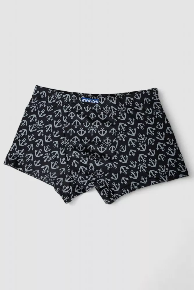 Купить Трусы-шорты мужские, цвет черный, 253R3751 - Фото №1