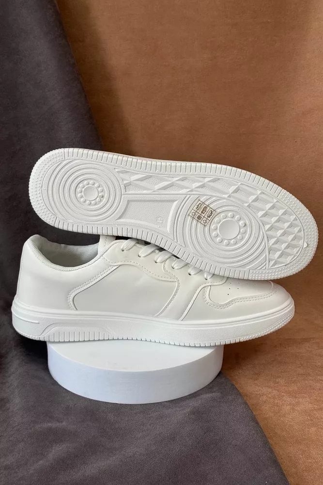 Купить Кеды мужские демисезонные, цвет бело-серый, 248RR168 - Фото №5