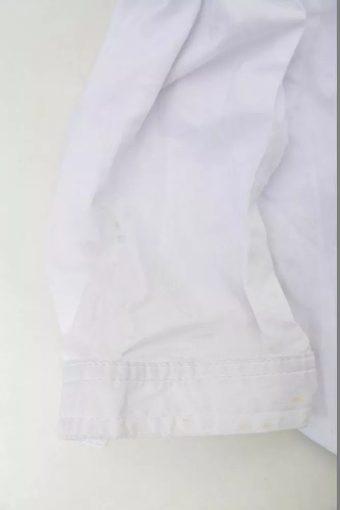 Купить Рубашка женская однотонная  -уценка, цвет белый, 230R303-U-101 оптом - Фото №6