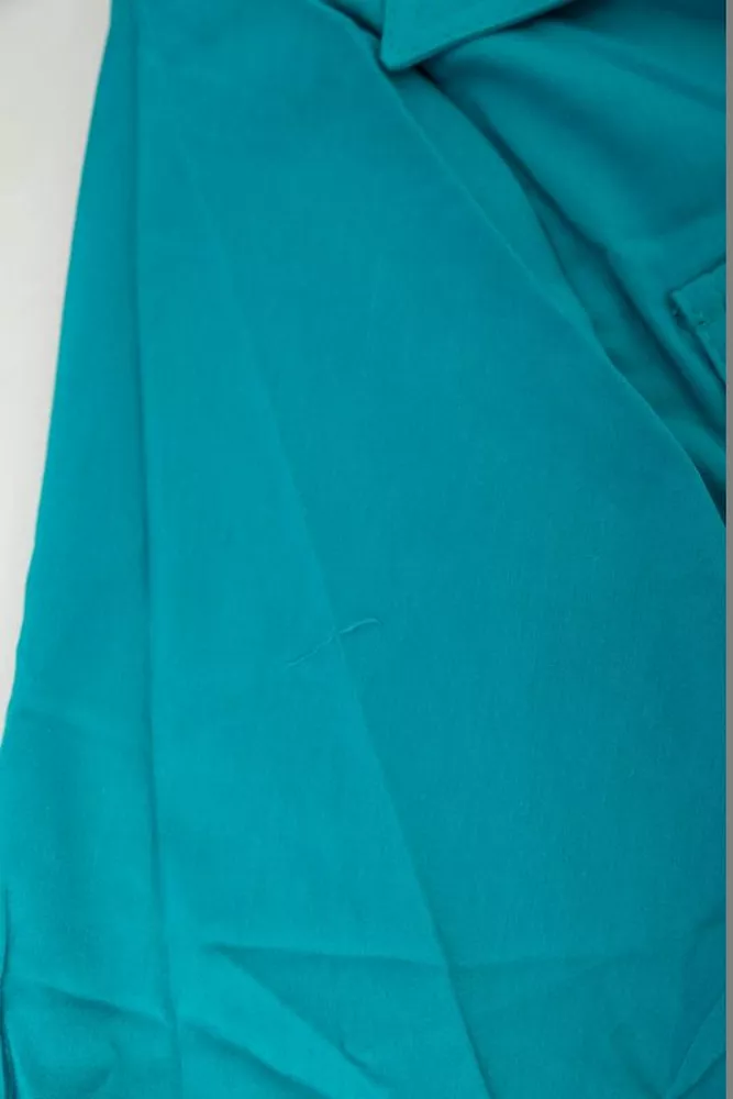 Купити Сорочка жіноча однотонна  -уцінка, колір бірюзовий, 230R303-U-103 - Фото №6
