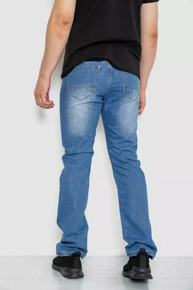 Купить Джинсы мужские  -уценка, цвет синий, 244R2102-U-1 - Фото №4
