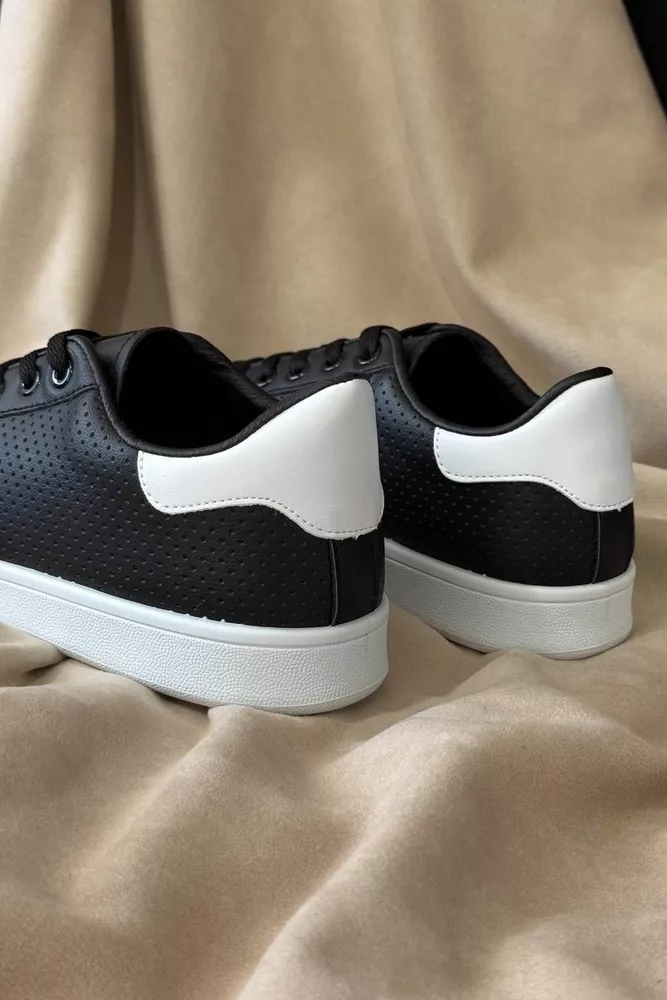 Купити Кеди чоловічі, колір чорно-білий, 248RR216-4A - Фото №4