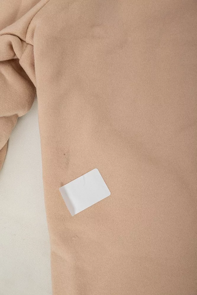 Купить Спортивные штаны женские на флисе  -уценка, цвет светло-бежевый, 238R57013-U-3 - Фото №6