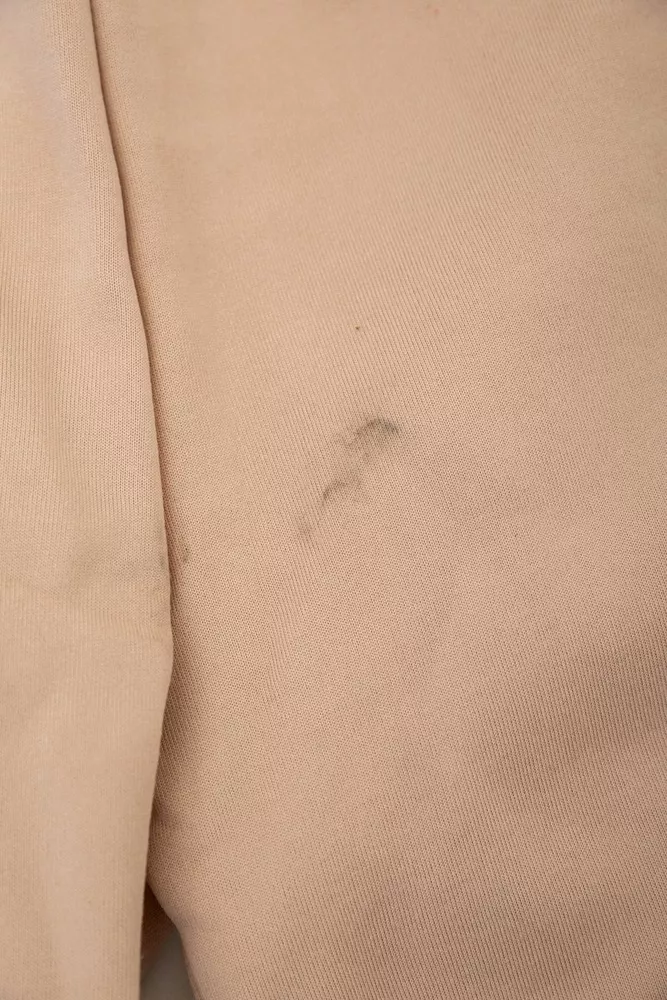 Купить Спортивные штаны женские на флисе  -уценка, цвет светло-бежевый, 238R57013-U-4 - Фото №6