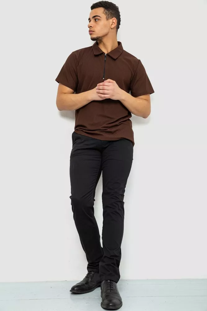 Купити Штани чоловічі, колір чорний, 244R6618 - Фото №2