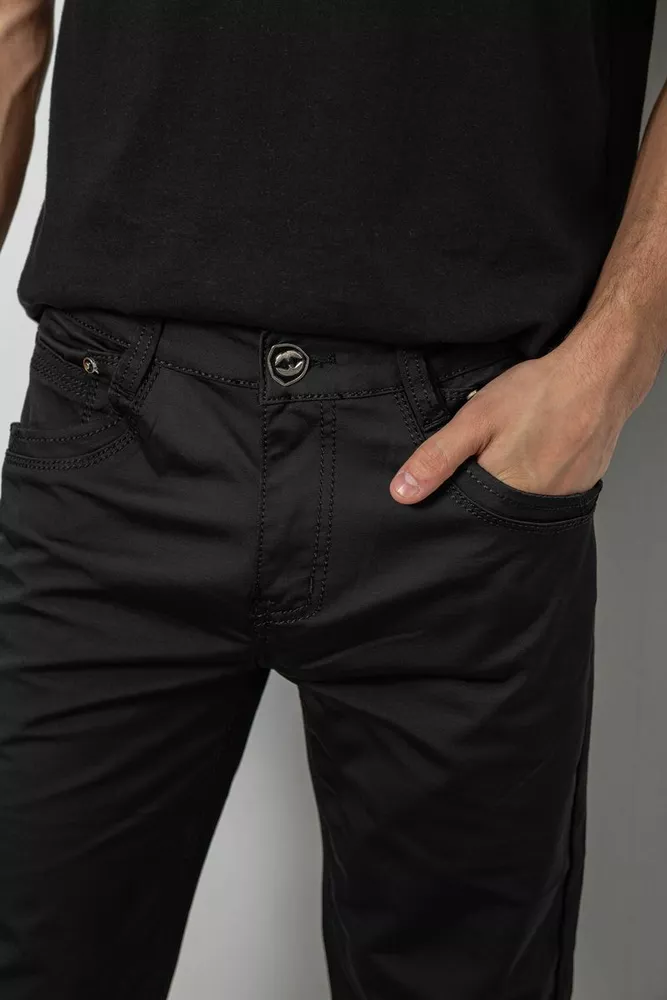 Купить Брюки мужские, цвет черный, 243RFA611-505 - Фото №5