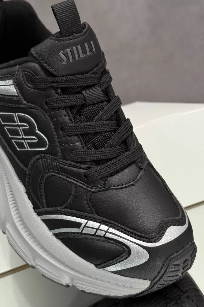 Купити Кросівки жіночі демісезонні, колір чорний, 248RCX1530 - Фото №2