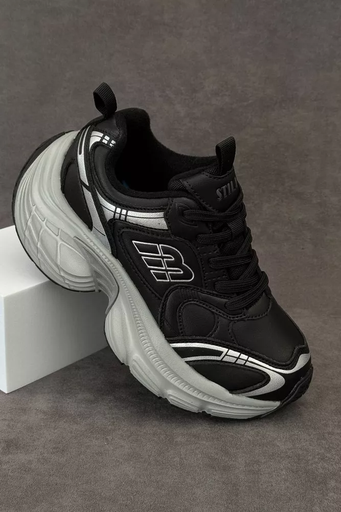 Купить Кроссовки женские демисезонные, цвет черный, 248RCX1530 - Фото №1