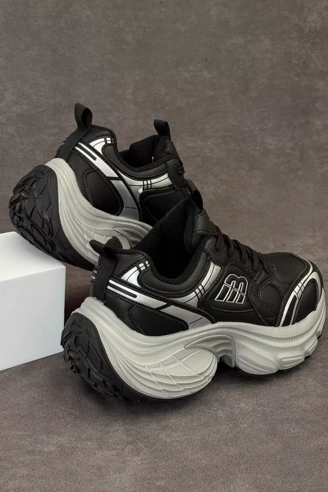 Купить Кроссовки женские демисезонные, цвет черный, 248RCX1530 - Фото №3