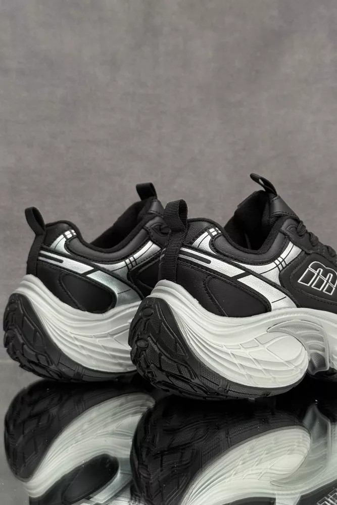 Купити Кросівки жіночі демісезонні, колір чорний, 248RCX1530 - Фото №3