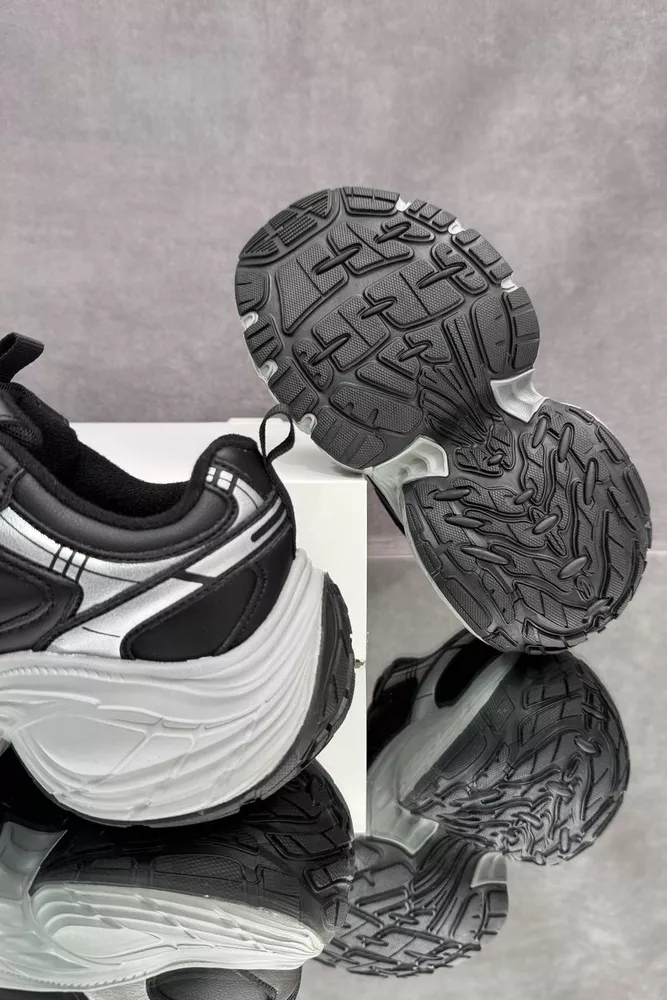 Купити Кросівки жіночі демісезонні, колір чорний, 248RCX1530 - Фото №5